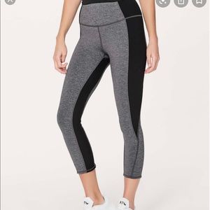 Lululemon On Your Mark High Rise Crop 23”